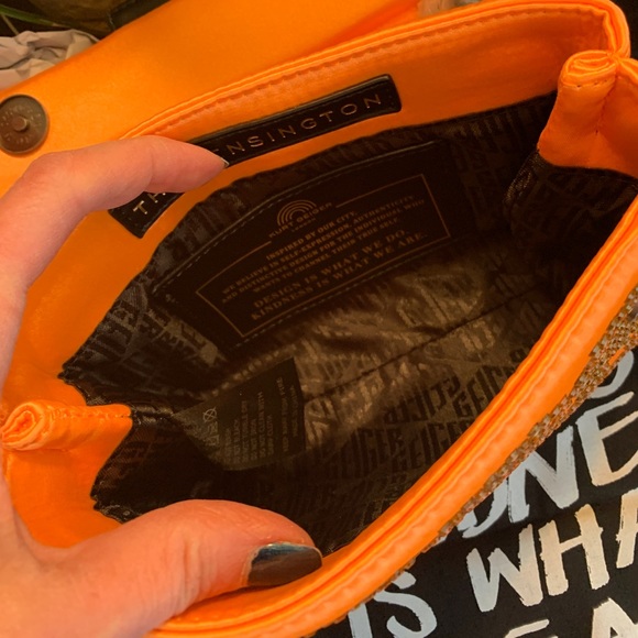 Authentic KURT GEIGER LONDON CRYSTAL COTTON CONVERTIBLE CROSBY/SHOULDER - Picture 8 of 15